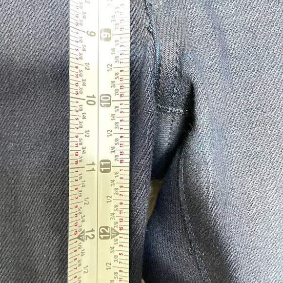 Kato By Hiroshi 32 Mens Blue Regular Fit Flat Front Low Rise Chino Pants - Picture 10 of 12